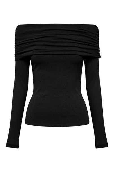 Dalton Mesh Top BLACK