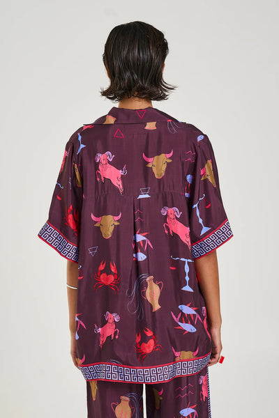 Button Up SS Shirt ZODIAC