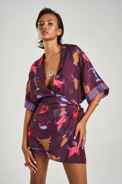Button Up SS Shirt ZODIAC