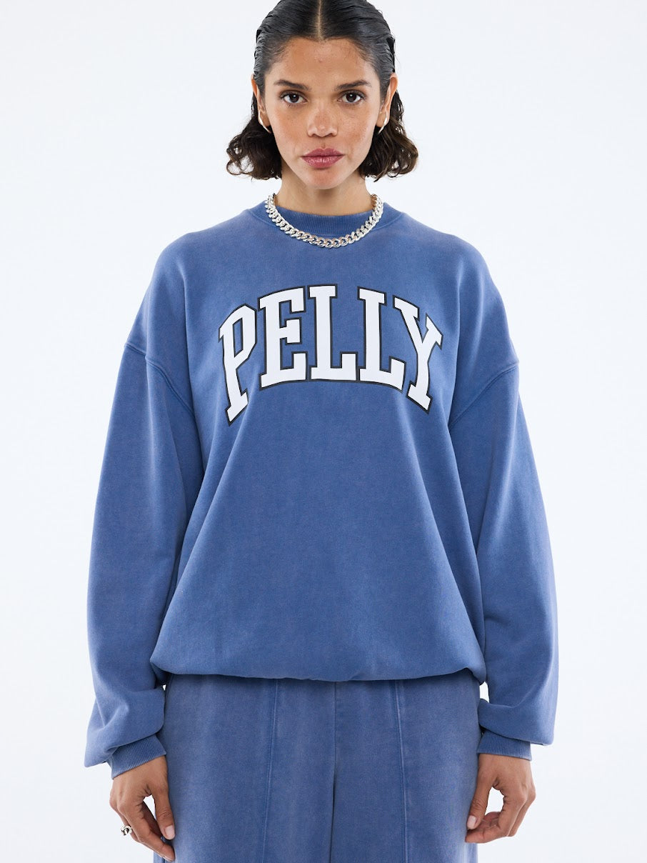 EP Varsity Sweatshirt INDIGO WASH
