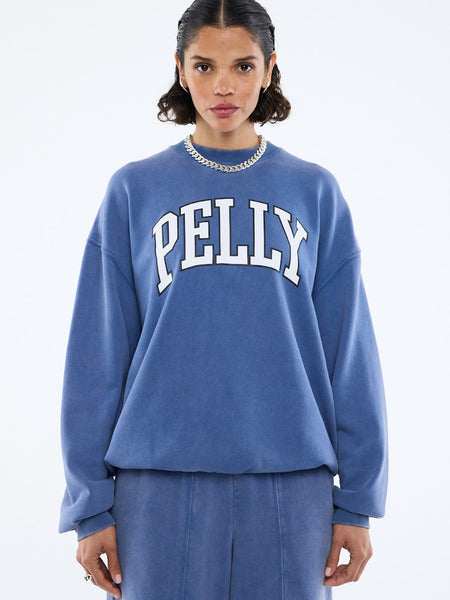 EP Varsity Sweatshirt INDIGO WASH