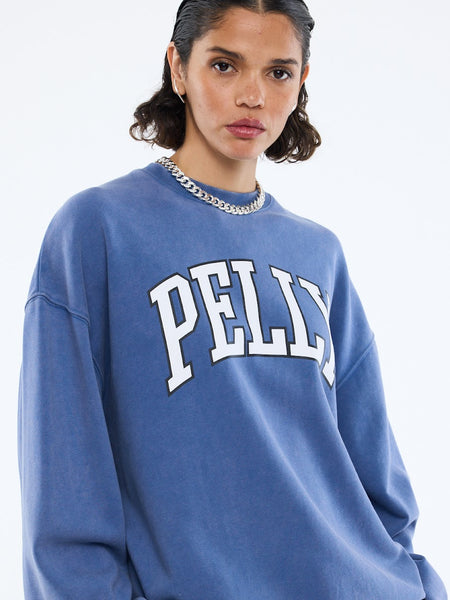 EP Varsity Sweatshirt INDIGO WASH