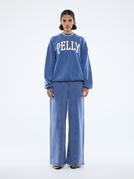 EP Varsity Sweatshirt INDIGO WASH