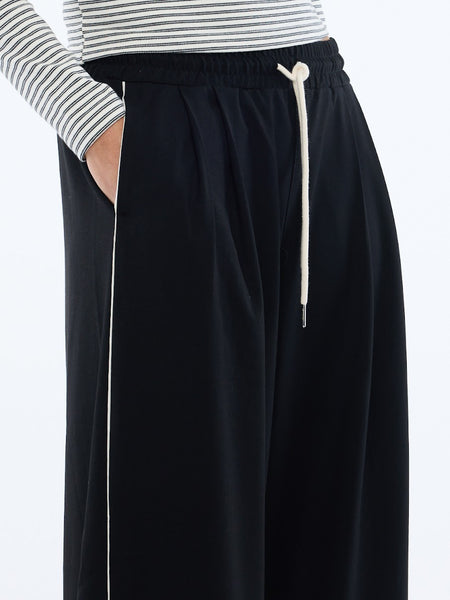 Bowie Wide Leg Pant BLACK