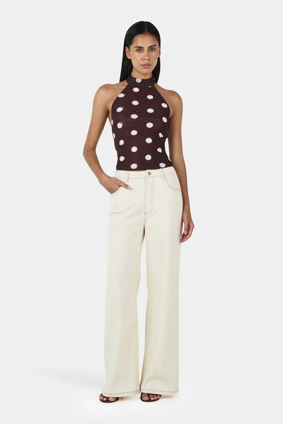Nola Halter Top PINOT POLKA