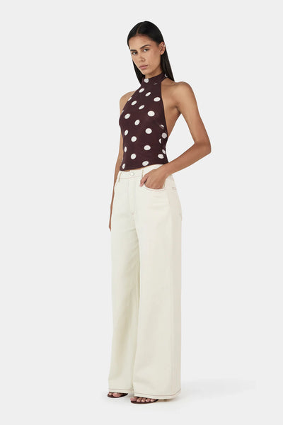 Nola Halter Top PINOT POLKA