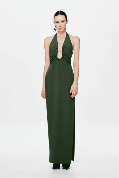 The Alusia Dress FOREST