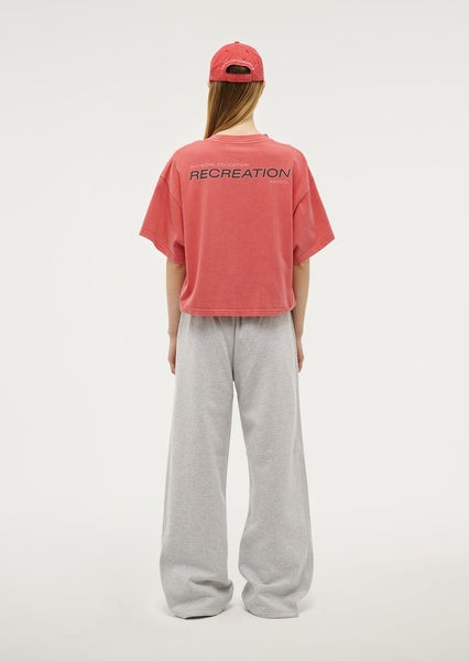 Nomad Boxy Tee POPPY RED