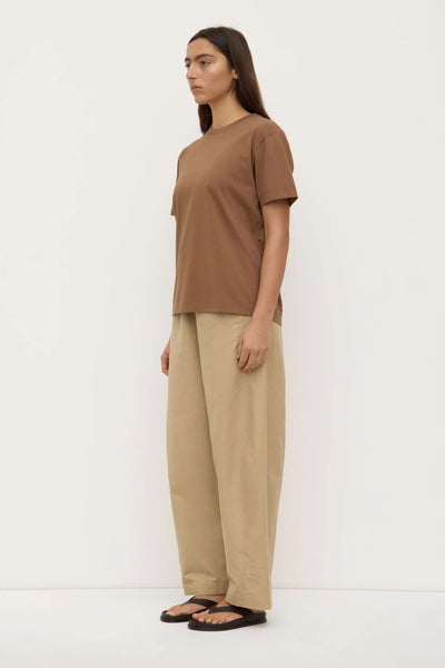 Womens Organic Base Tee BRONZE