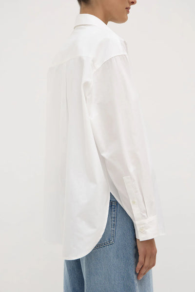 Marigold Poplin Shirt WHITE