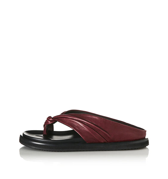 Paola BURGUNDY LEATHER