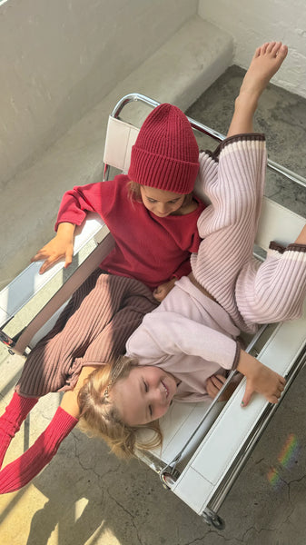 Essential Knit Pant DUSTY PINK