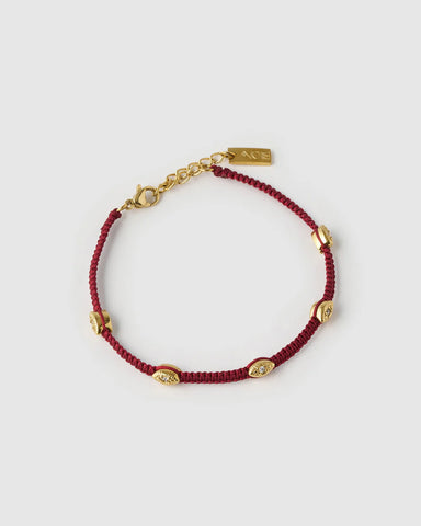 Third Eye Bracelet BURGUNDY