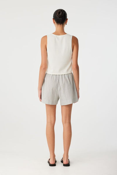 Chloe Short BLACK CHECK