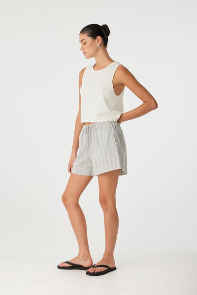 Chloe Short BLACK CHECK