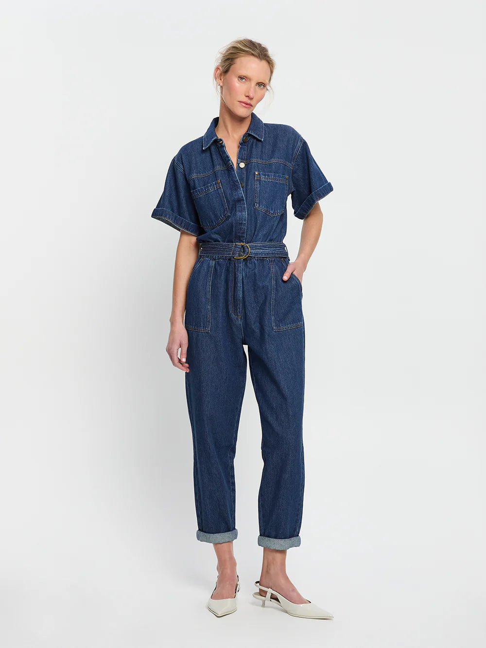 Brea Boilersuit INDIGO