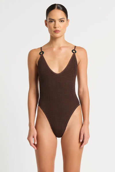 Ring Elena 2.0 One Piece DARK CHOCOLATE ECO