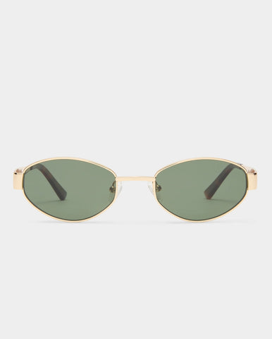 The Boston SHINY GOLD/KHAKI LENS