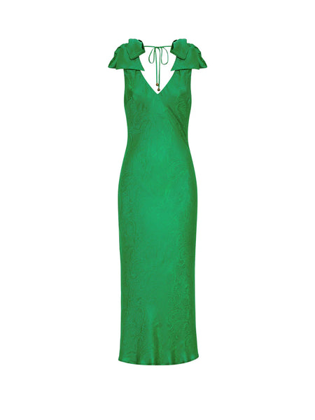 Adriana Midi Dress EMERALD