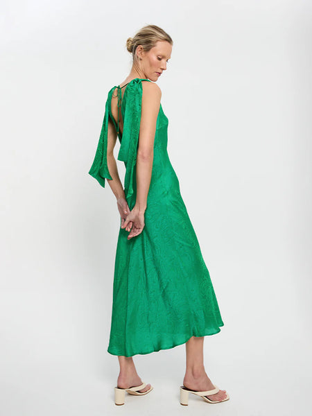 Adriana Midi Dress EMERALD