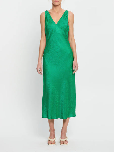 Adriana Midi Dress EMERALD