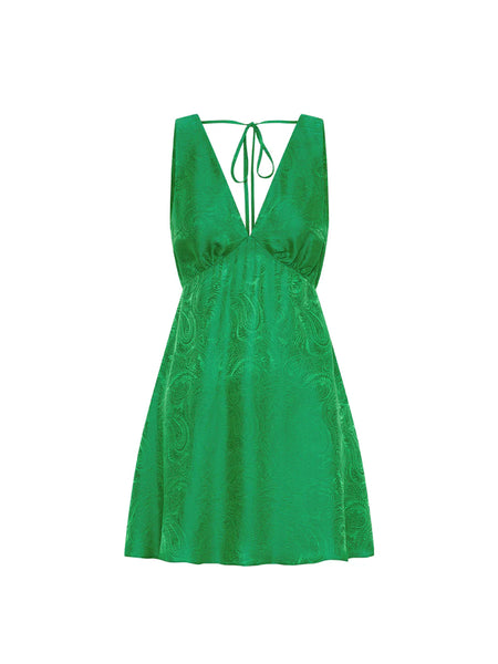 Adriana Mini Dress EMERALD