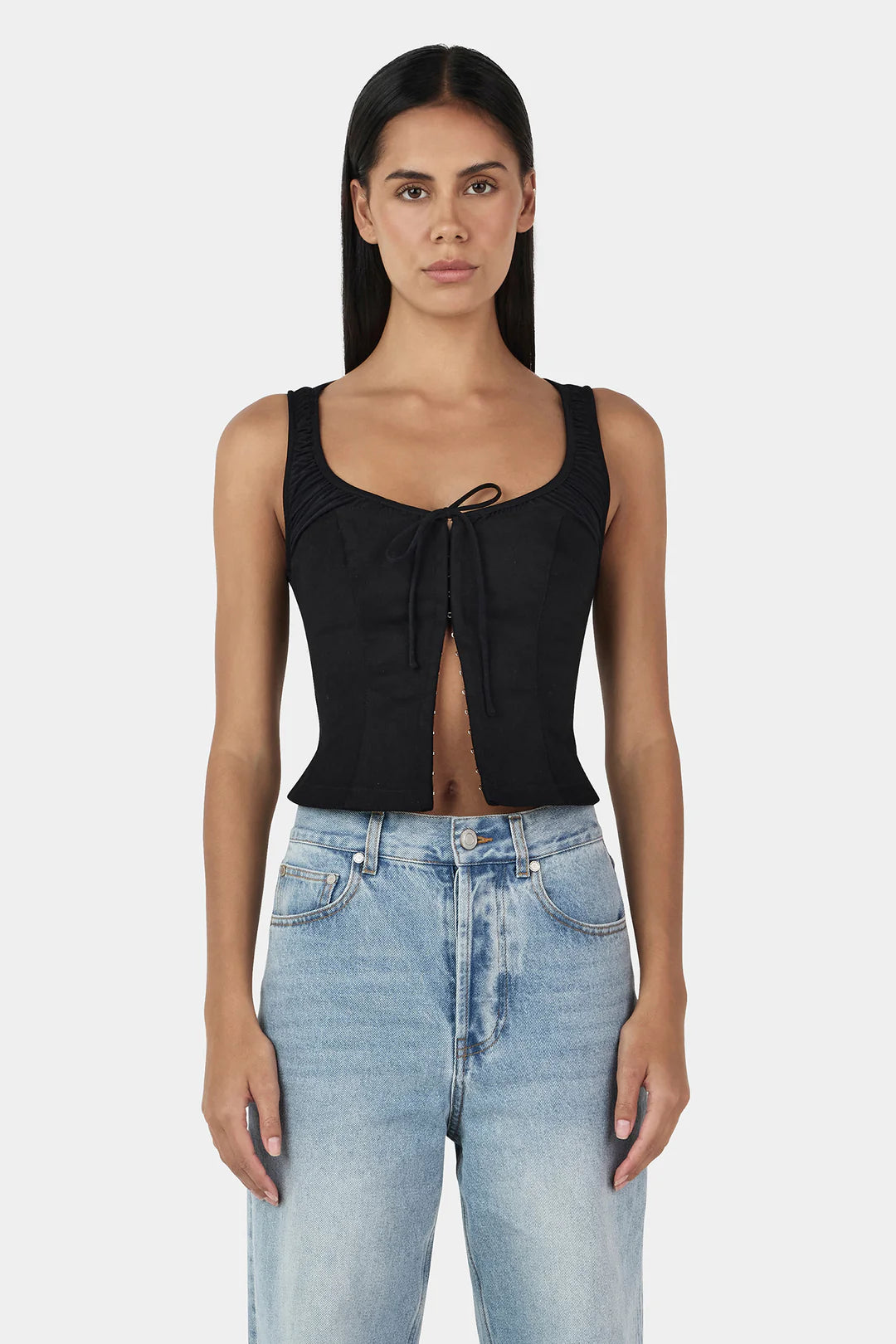Honey Corset Top BLACK
