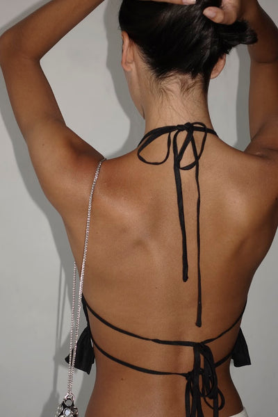 Verity Backless Top BLACK