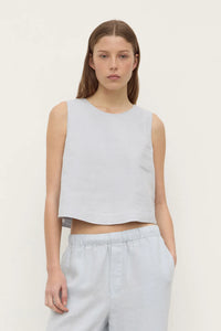 Estelle Linen Top CLOUD
