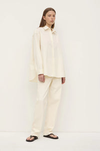 Marigold Poplin Long Sleeve Shirt BUTTER