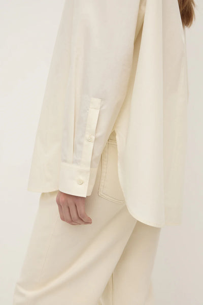 Marigold Poplin Long Sleeve Shirt BUTTER