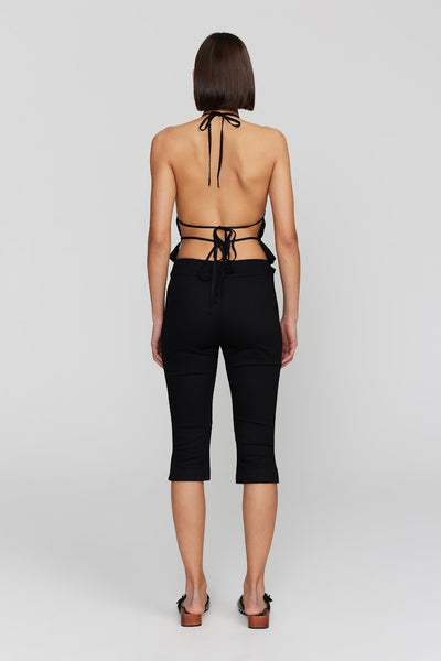 Verity Backless Top BLACK