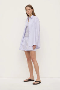 Marigold Poplin Long Sleeve Shirt LILAC