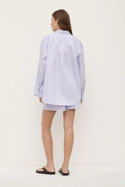 Marigold Poplin Long Sleeve Shirt LILAC