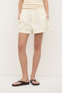 Everyday Poplin Short BUTTER