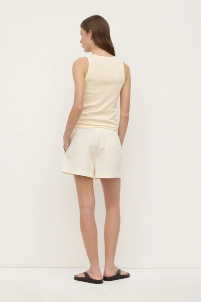 Everyday Poplin Short BUTTER