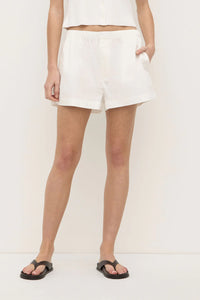 Everyday Poplin Short WHITE