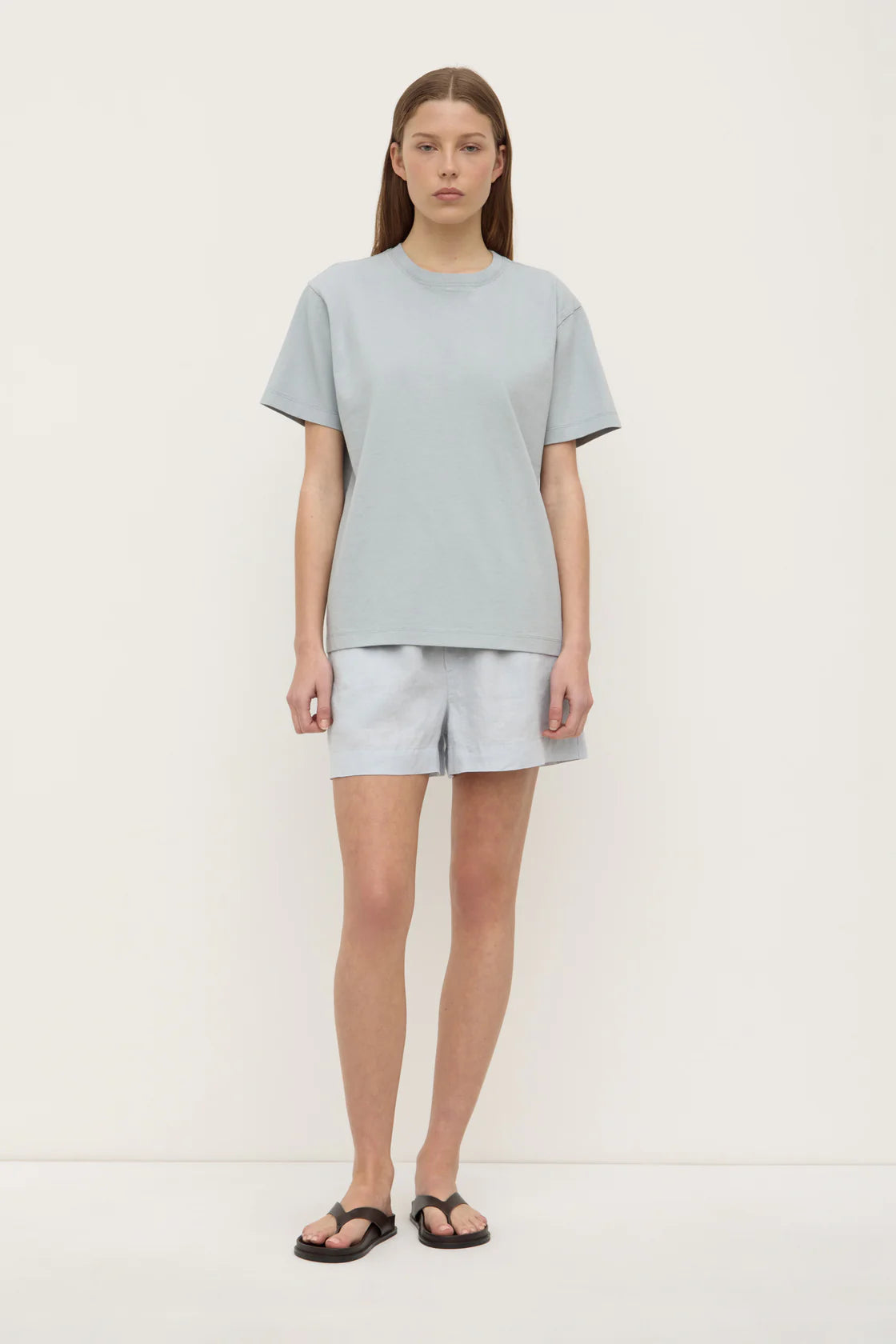 Womens Organic Base Tee CLOUD