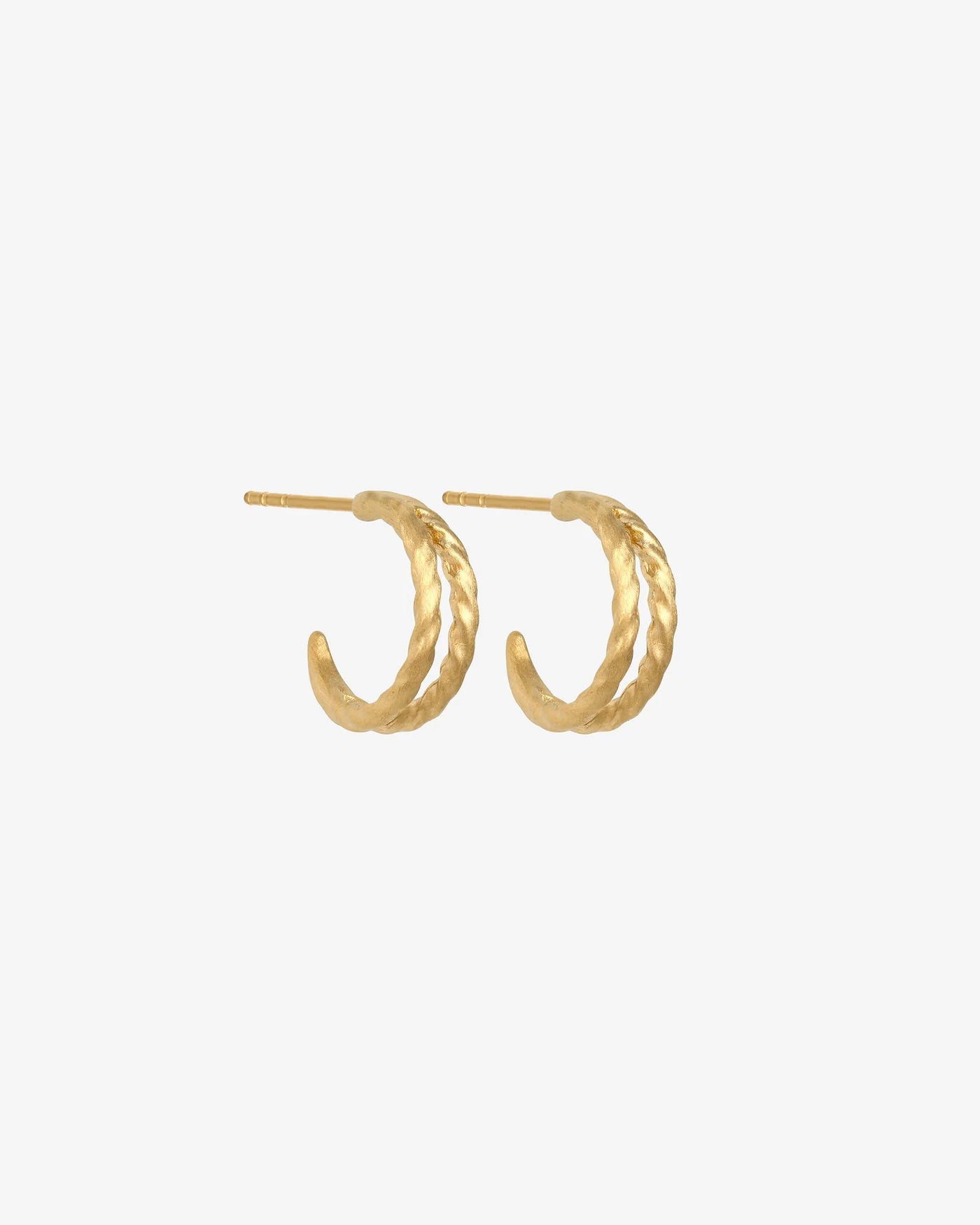 Priam Split Hoops 18K GOLD VERMEIL