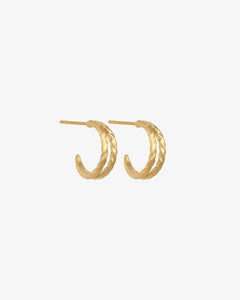 Priam Split Hoops 18K GOLD VERMEIL