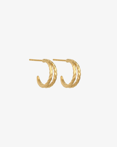 Priam Split Hoops 18K GOLD VERMEIL