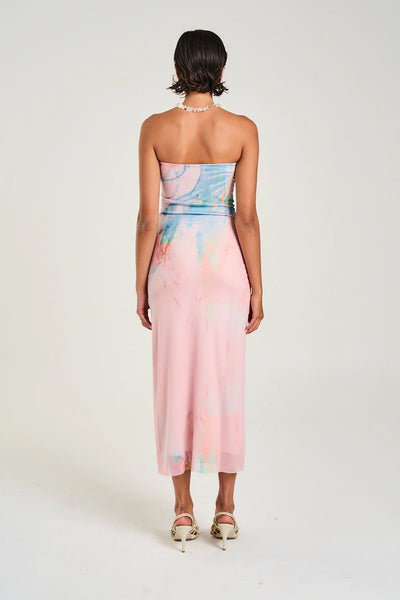 Strapless Mesh Dress MEDUSA PHASE