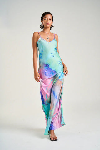Siren Maxi Dress H2O