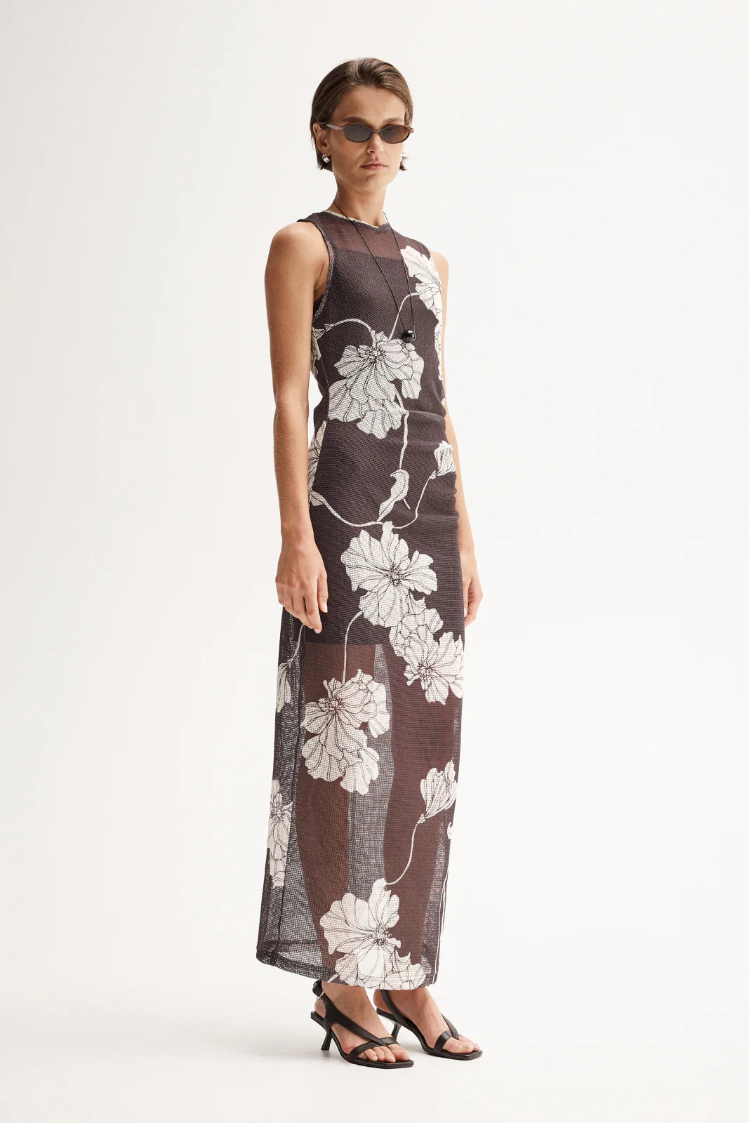 Lilian Maxi Dress CHOCOLATE FLORAL