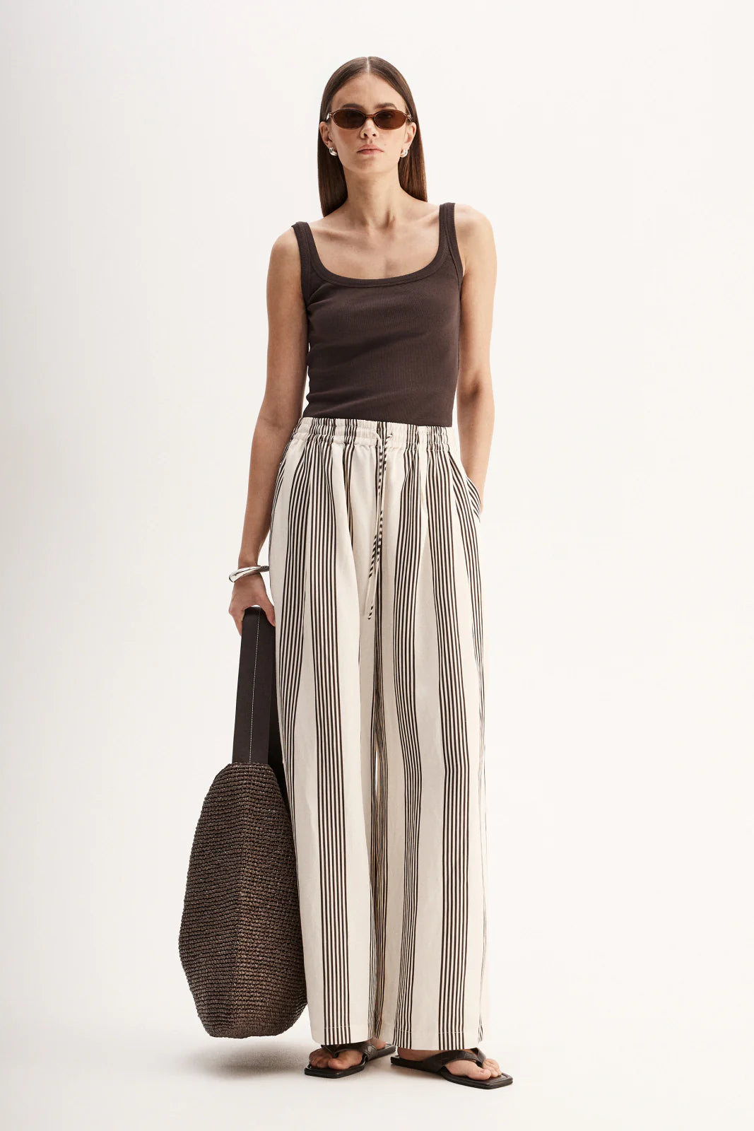 Milo Pant CHOCOLATE STRIPE