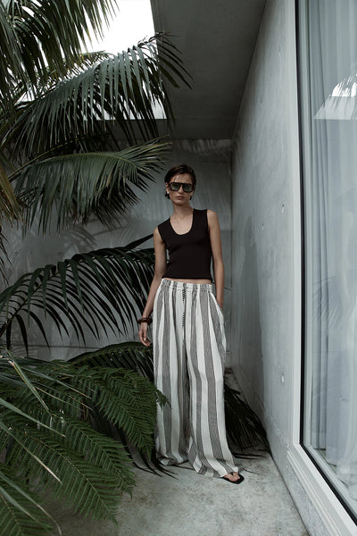 Milo Pant CHOCOLATE STRIPE