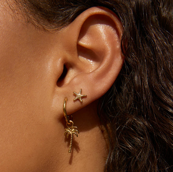 Starfish Studs 14K GOLD PLATED