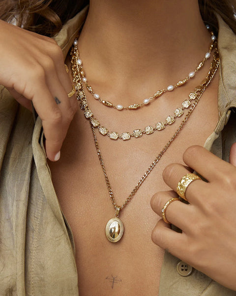 Emilia Necklace 14K GOLD PLATED