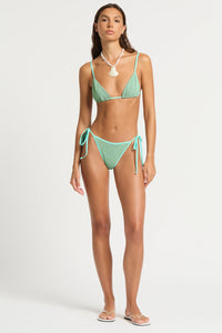 Luana Triangle ICE BLUE LUREX