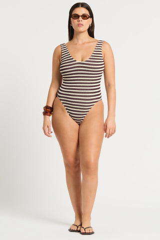 Mara One Piece SABLE STRIPE
